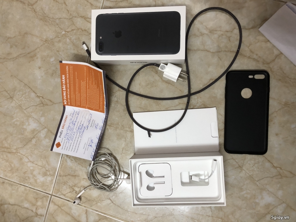 Cần bán iphone 7plus đen nhám 99% -quốc tế- mỹ - 11
