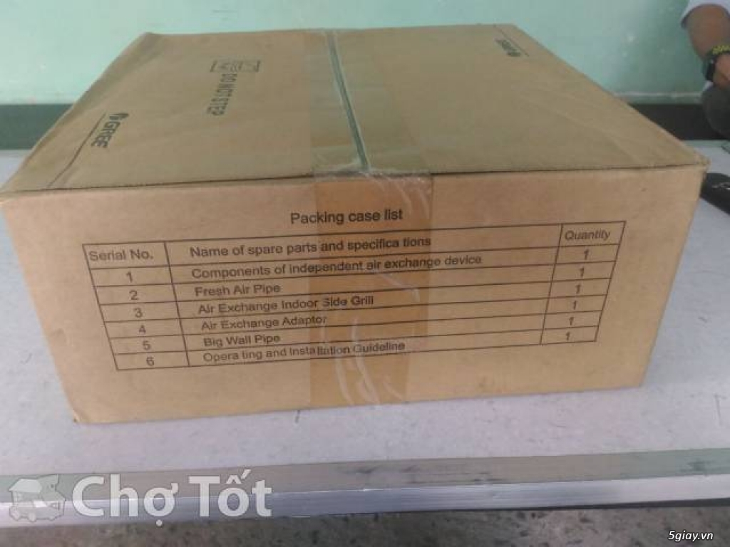 Quạt cấp gió tươi gree hz03 - 2