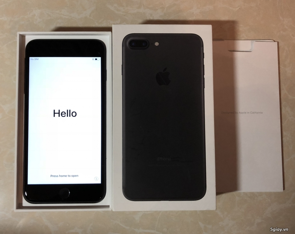 IPhone 7 plus 32Gb, mới 100% đổi bảo hành chính hãng TGDD