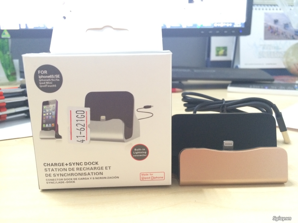 Dock sạc, adaptor usb, tai nghe giá rẻ - 1