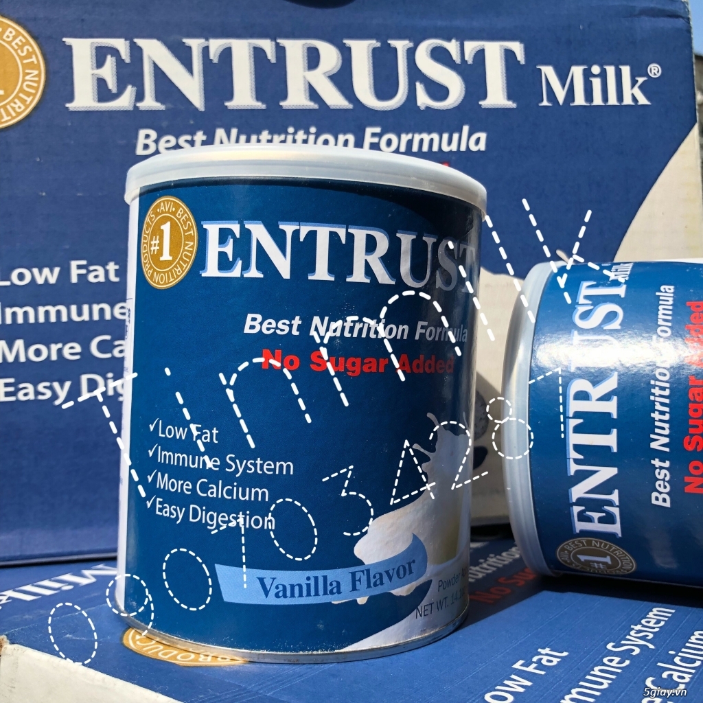 Người Tiểu Dường cần dùng. Entrust Nhập Mỹ