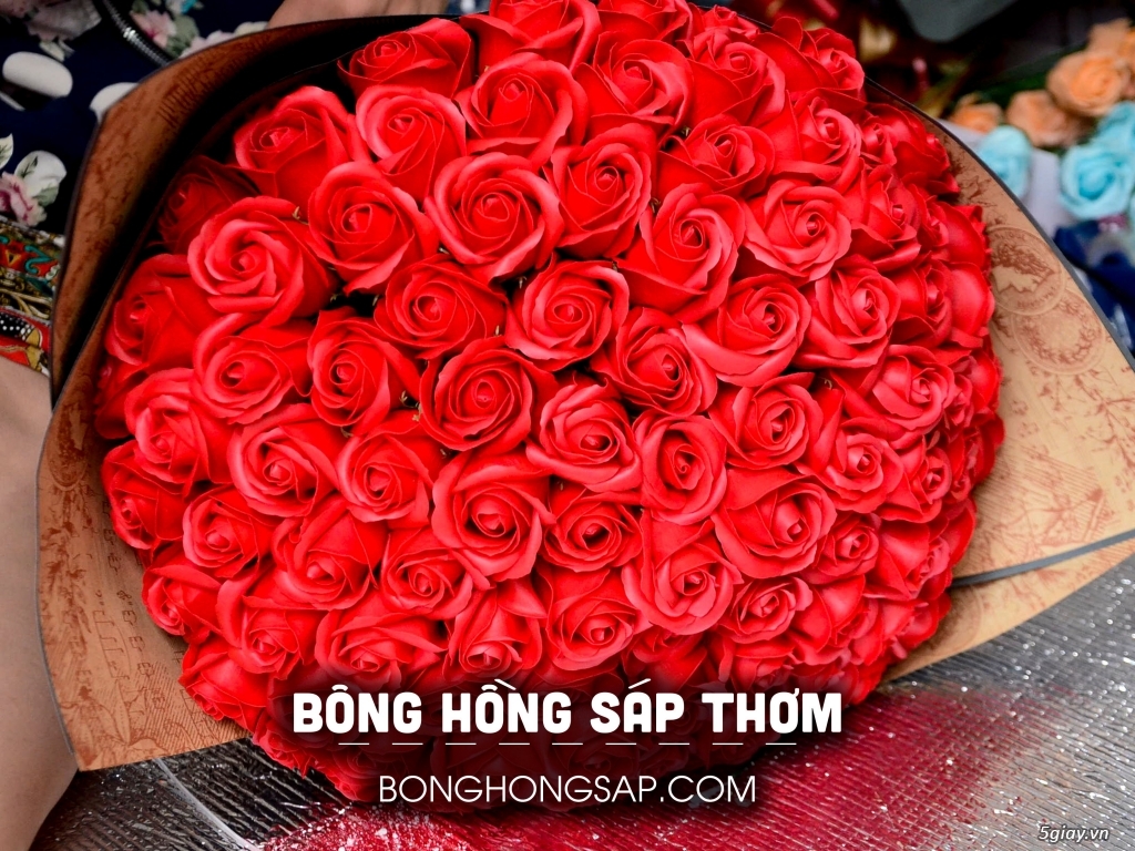 Hoa hồng sáp thơm vĩnh cữu HCM sỉ và lẻ giá rẻ - 13