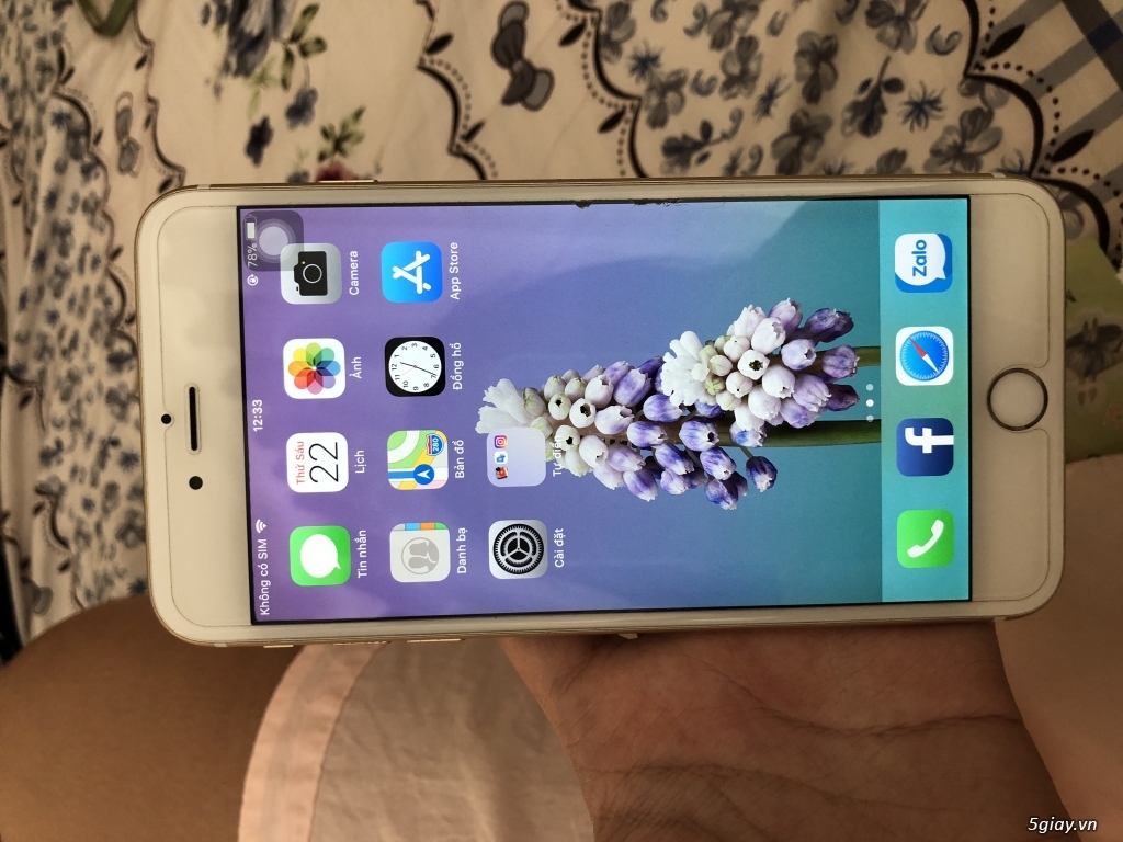 Iphone 6 plus lock gold - 4