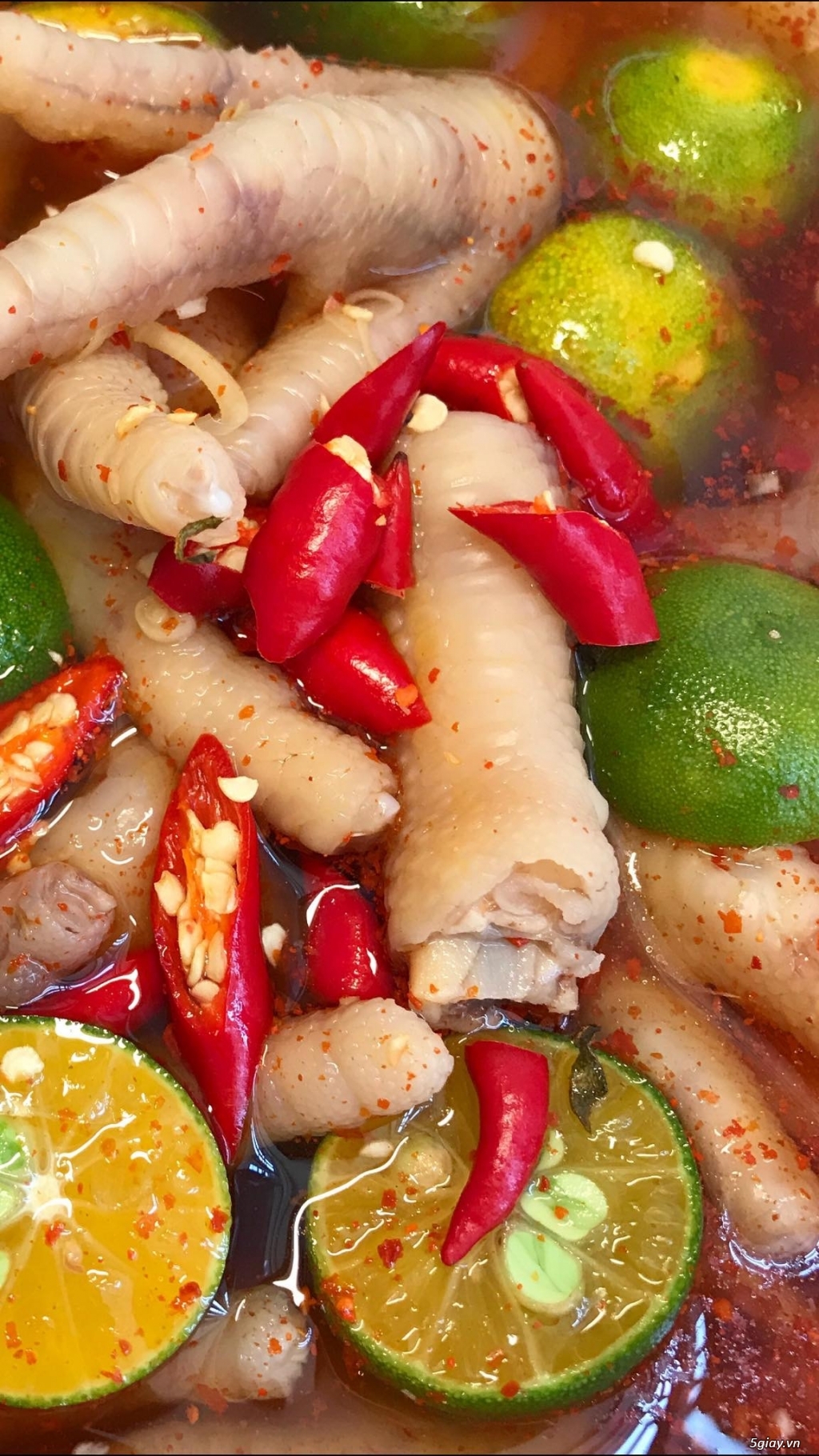 Chân gà sả tắc nhà làm - 12