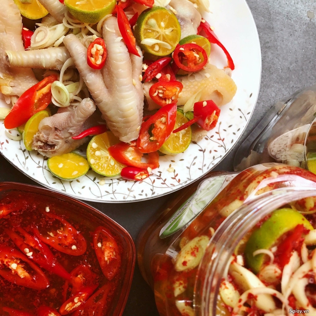 Chân gà sả tắc nhà làm - 13