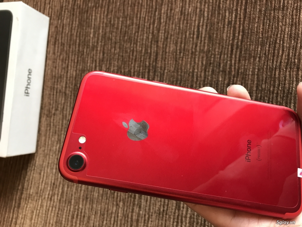 Cần bán IPHONE 7 256GB ĐỎ NEW 99% bản quốc tế Mỹ (ll/a)