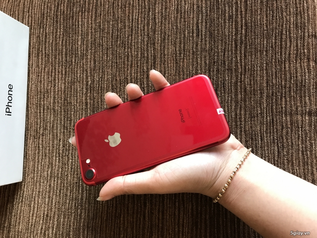 Cần bán IPHONE 7 256GB ĐỎ NEW 99% bản quốc tế Mỹ (ll/a) - 4