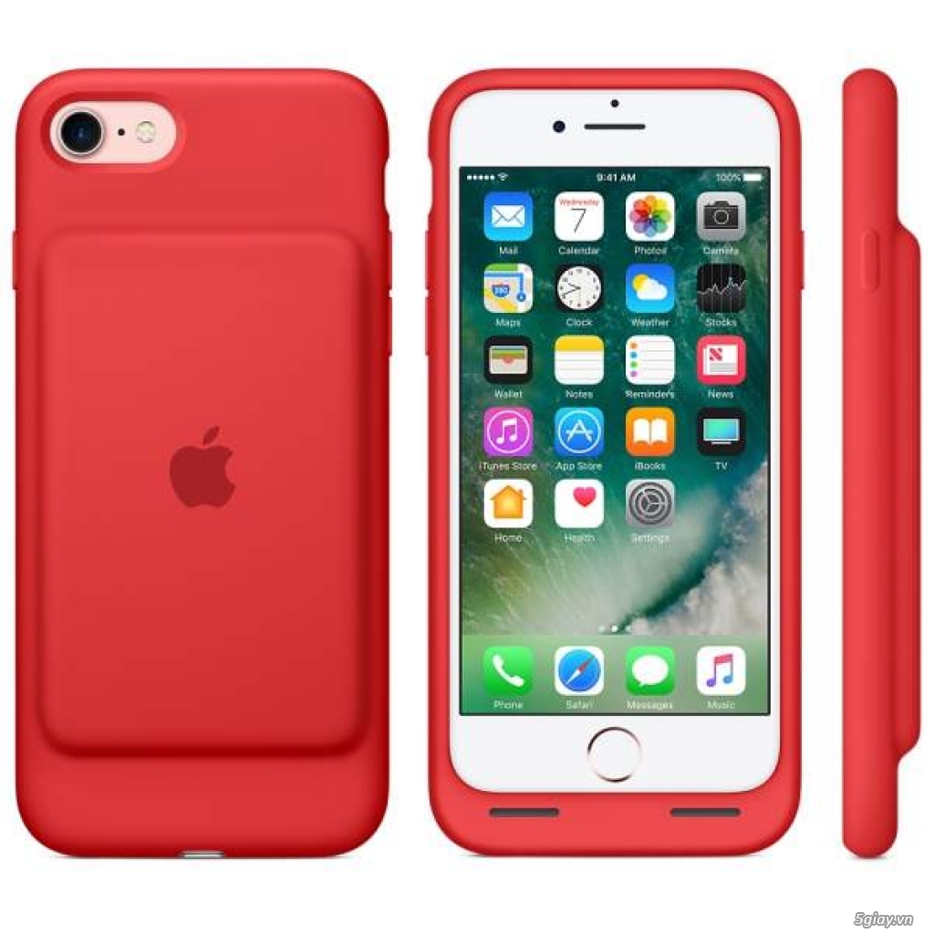 Apple smart battery red product