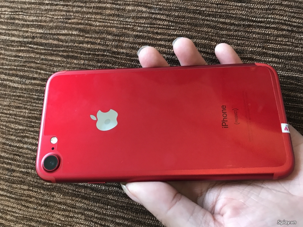 Cần bán IPHONE 7 256GB ĐỎ NEW 99% bản quốc tế Mỹ (ll/a) - 2