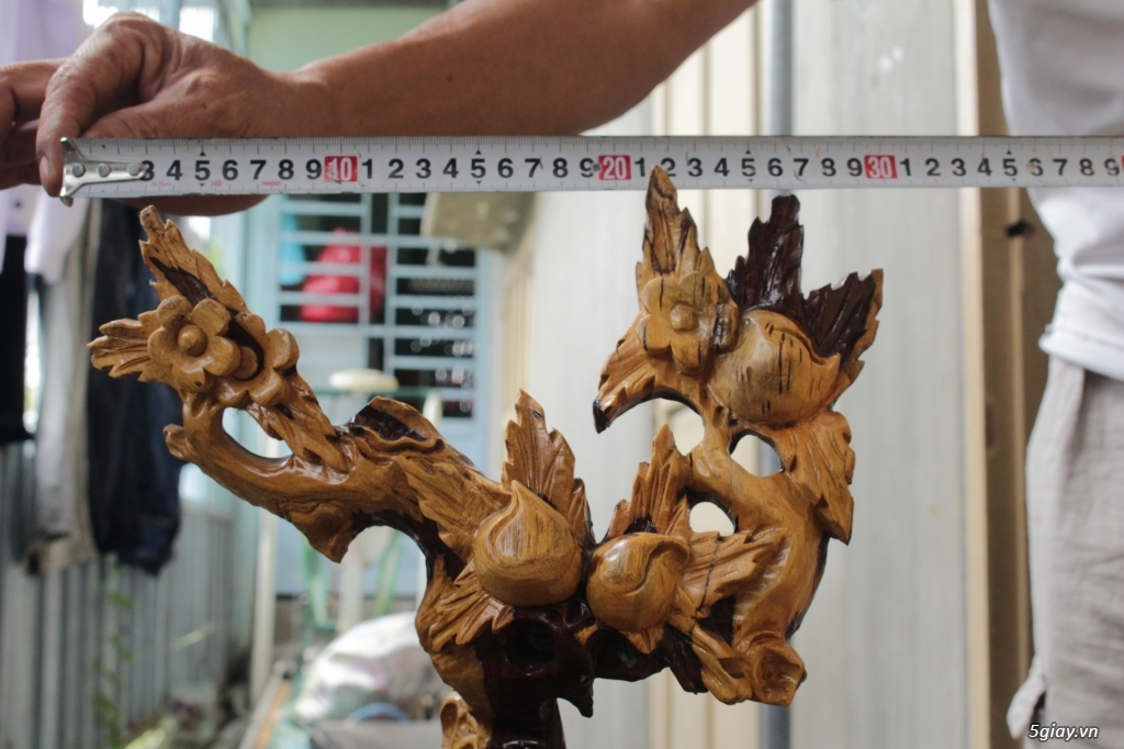 Tượng ông Thọ gỗ chắc dây quý hiếm - 12