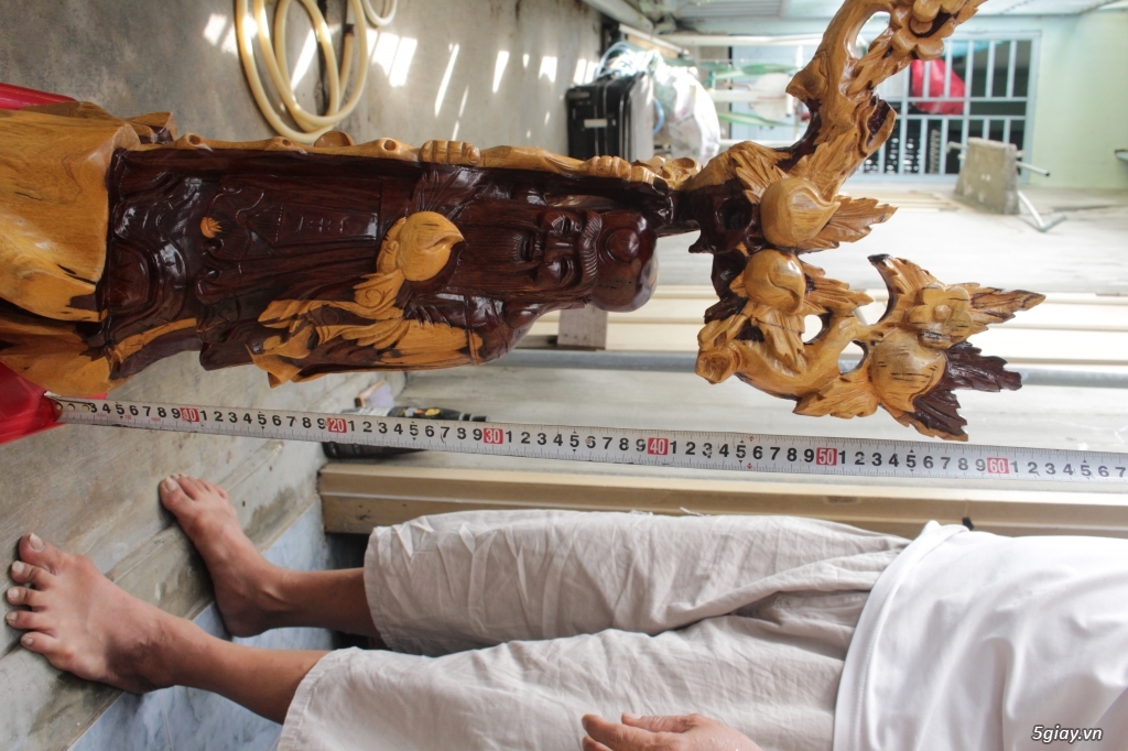 Tượng ông Thọ gỗ chắc dây quý hiếm - 13
