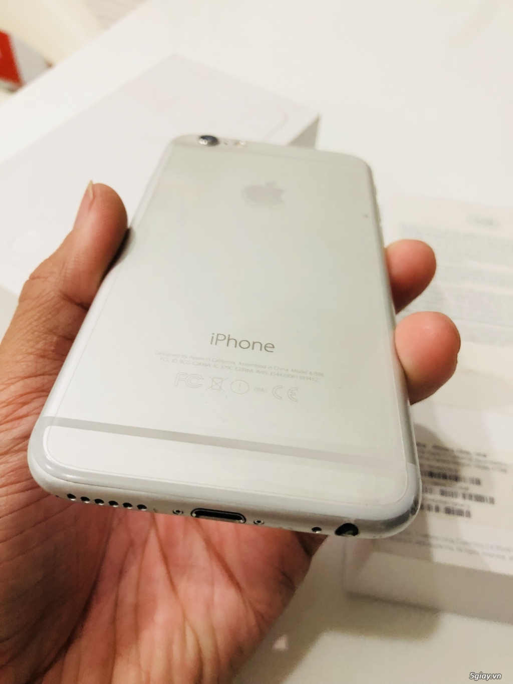 iPhone 6 16G silver bản quốc tế VN/A - 6