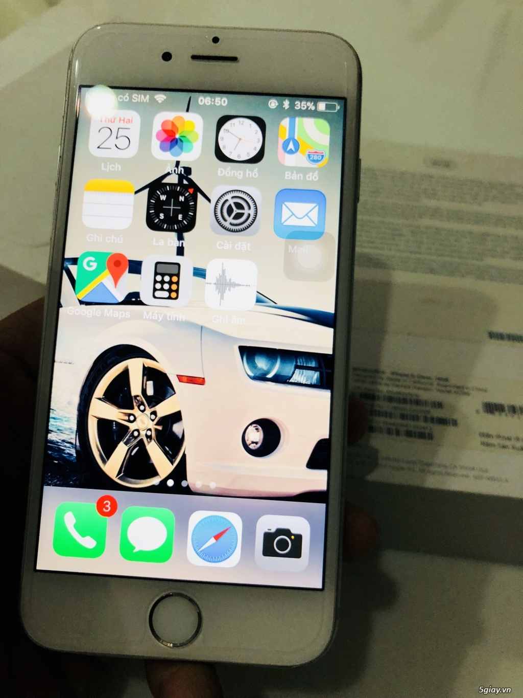 iPhone 6 16G silver bản quốc tế VN/A - 4