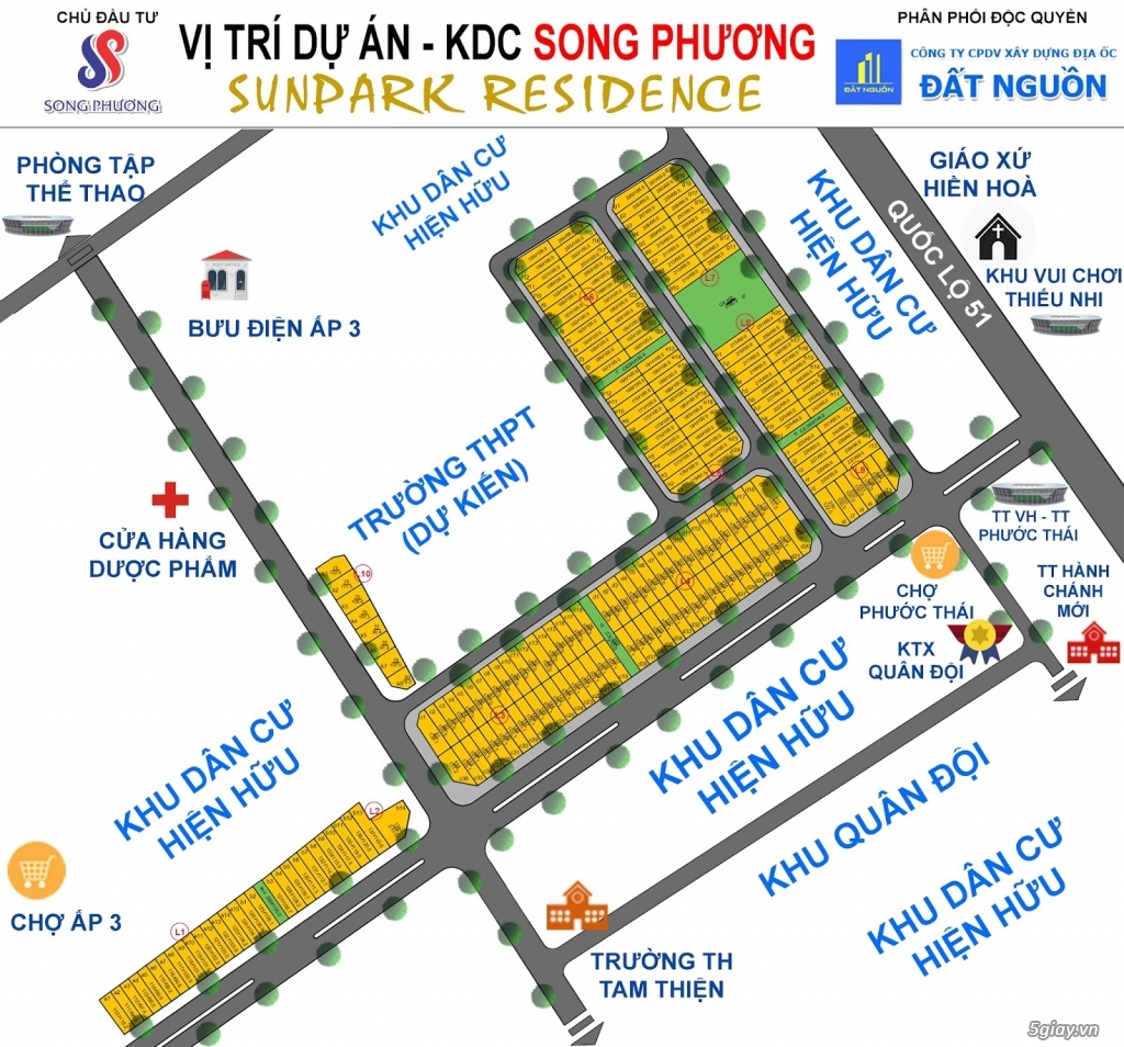 Mở bán dự án Sunpark Residence ( gần sân bay Long Thành )