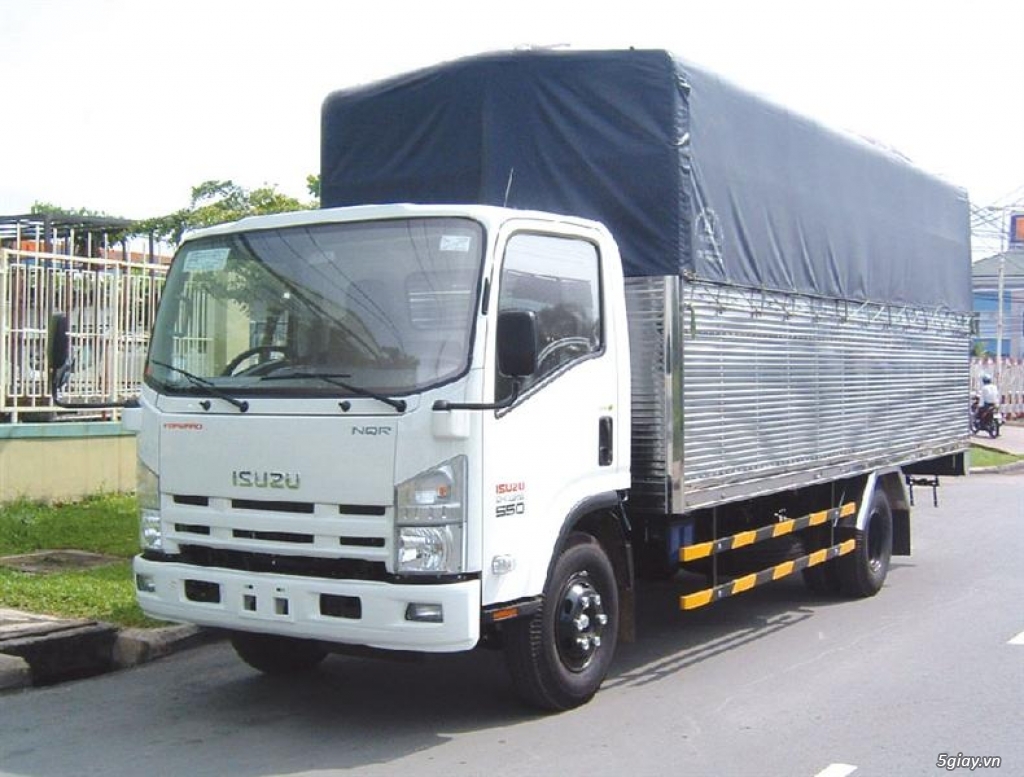 Bán xe tải Isuzu 5T5 5t5 5.5 tấn 5,5 tấn thùng dài 6M2 có sẵn giao - 2