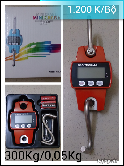 Cân Điện Tử Móc Công Nghiệp 300kg - 4