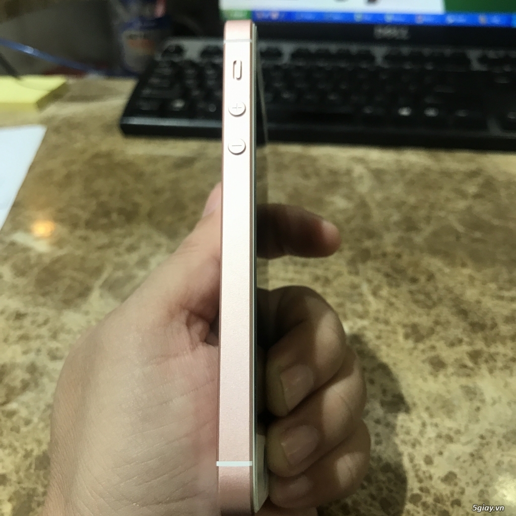 Iphone SE rose gold 99% còn bh apple 4/2018 ( bán hoặc giao lưu) - 1