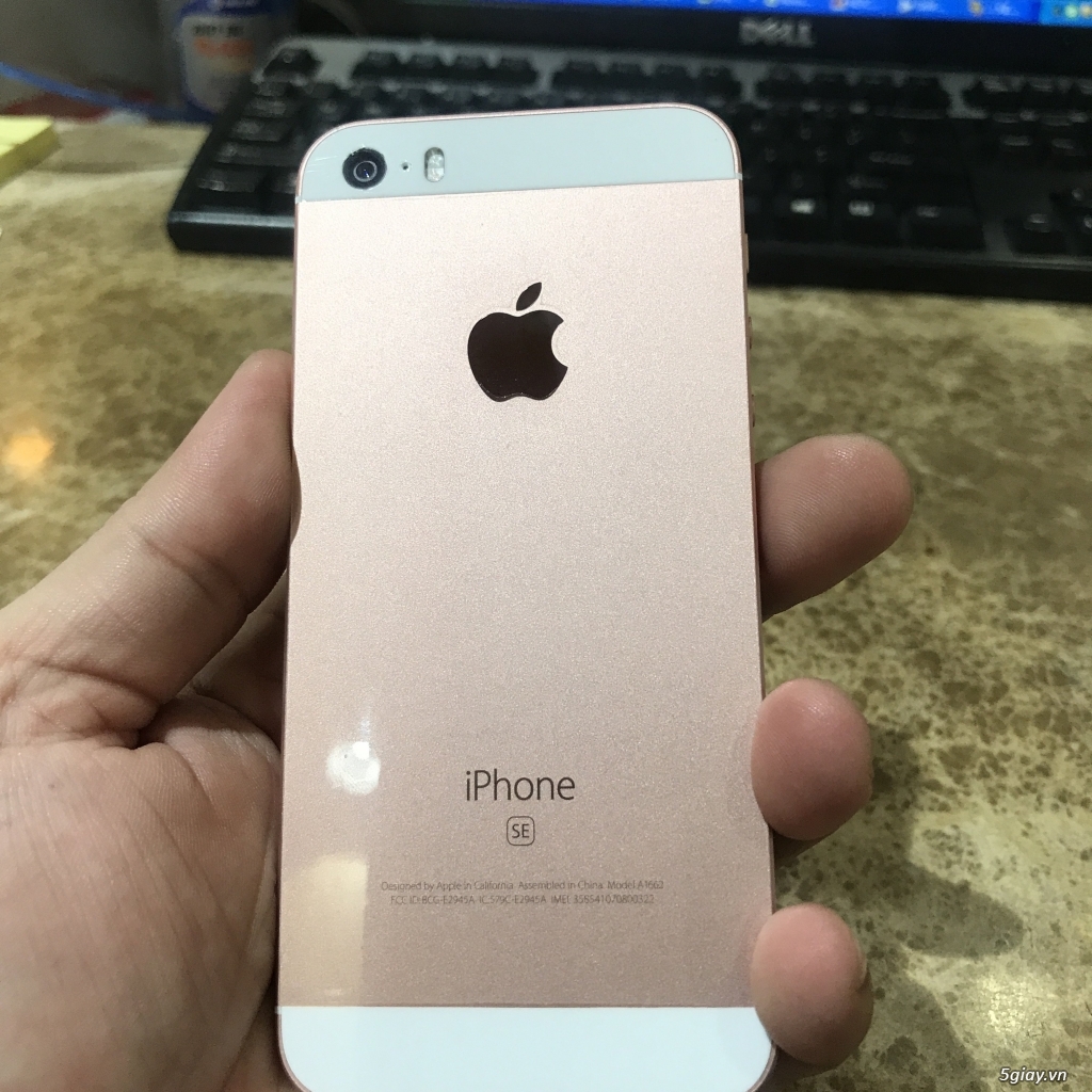 Iphone SE rose gold 99% còn bh apple 4/2018 ( bán hoặc giao lưu) - 3