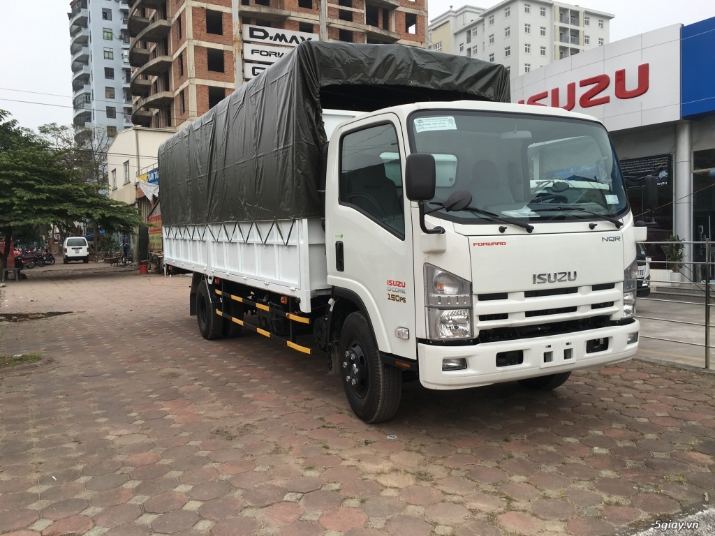 Bán xe tải Isuzu 5T5 5t5 5.5 tấn 5,5 tấn thùng dài 6M2 có sẵn giao - 3