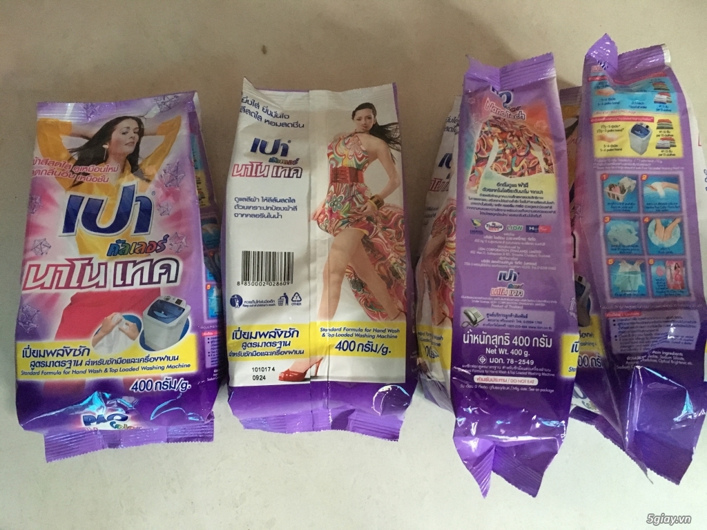 Phân phối hàng tiêu dùng Thailand - bột giặt, nước xả vải PAO Thái - 2