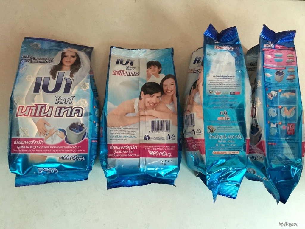 Phân phối hàng tiêu dùng Thailand - bột giặt, nước xả vải PAO Thái - 1
