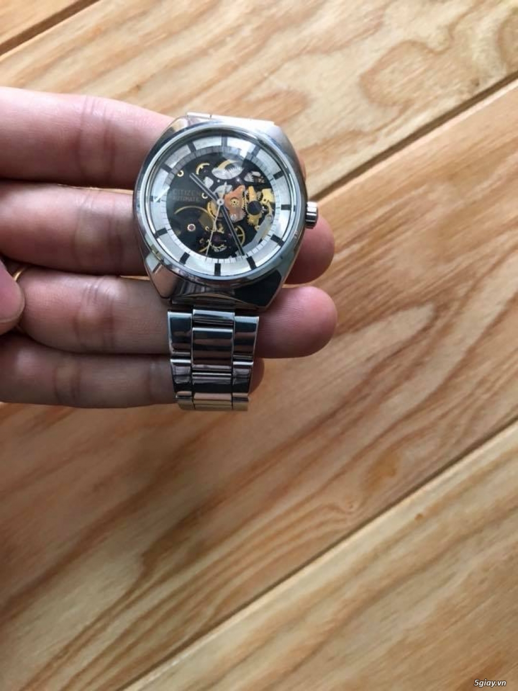 Citizen lộ máy trên dưới automatic - 3