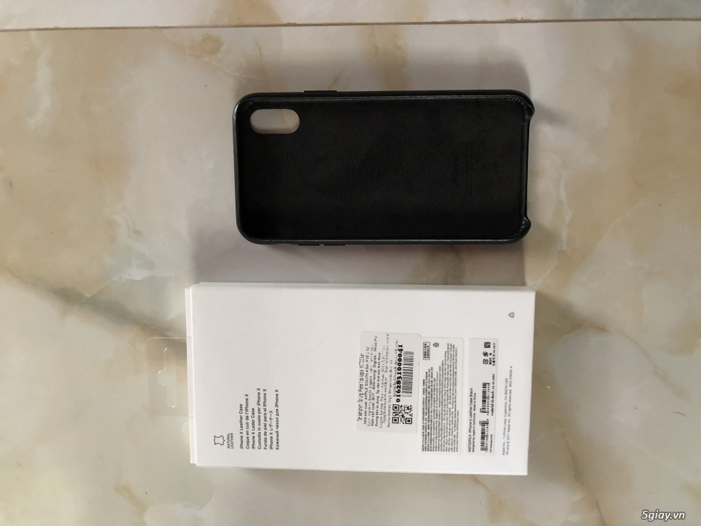 [Ốp lưng] da leather case chính hãng apple mua tại tgdd cho iphone x - 2