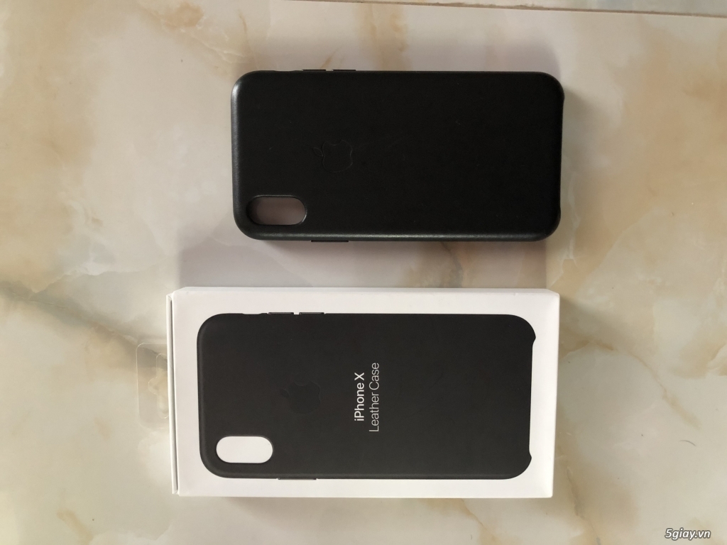 [Ốp lưng] da leather case chính hãng apple mua tại tgdd cho iphone x