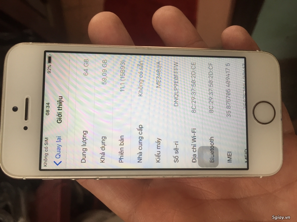 bán ip5s 64gb QT zin đẹp - 4