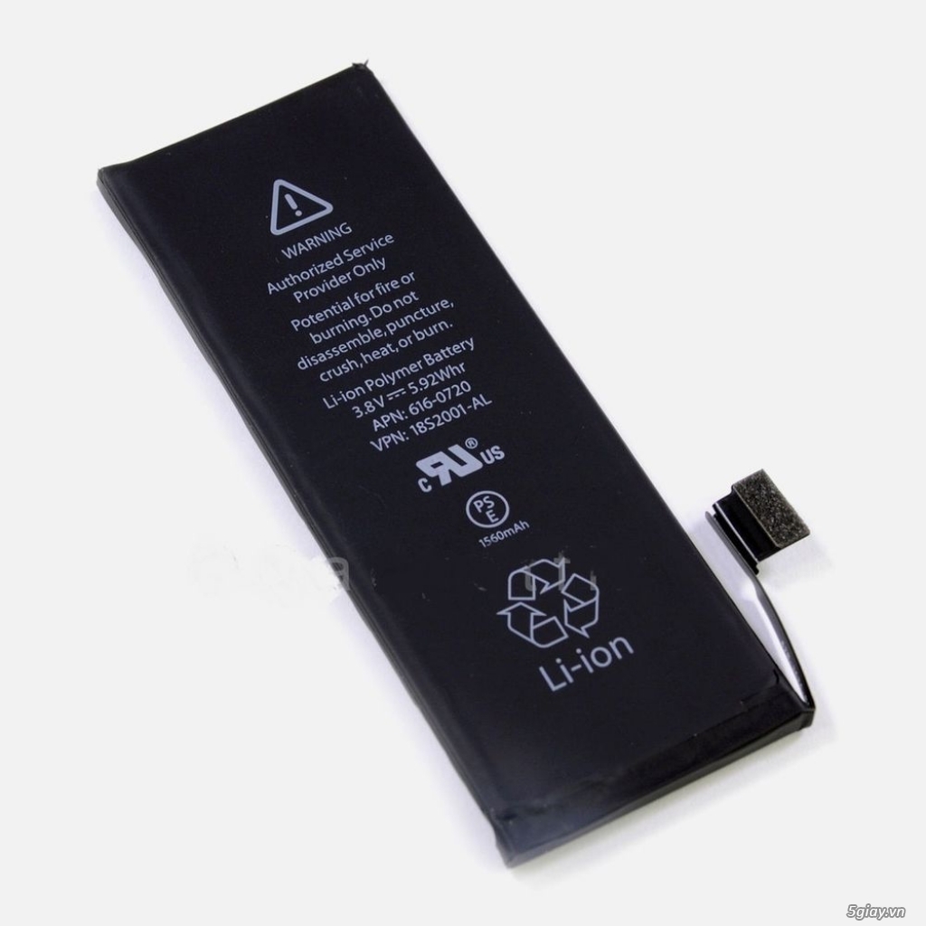 Pin IPHONE 5 GIÁ RẺ BẤT NGỜ 25K /CỤC ( mới 100 % ) bảo hành 1 đổi 1 RẺ
