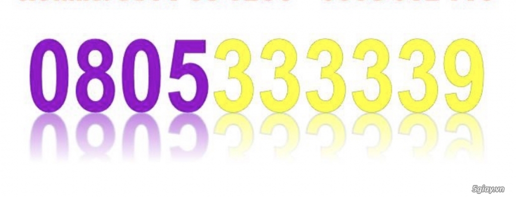 Thanh lý sim vip 0808576789 và 0805333339 - 3