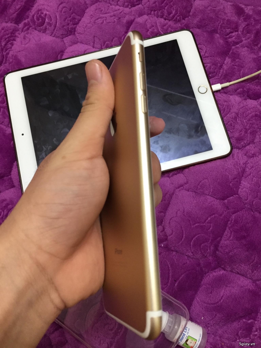 iphone 7 plus 32gb quốc tế màu vàng dung lượng pin 100% ko xước - 4