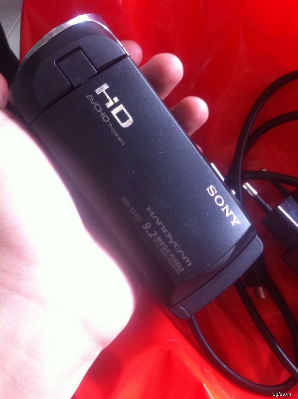 Máy Quay Sony HDR-CX405 máy đẹp nắp máy trầy nhẹ xíu