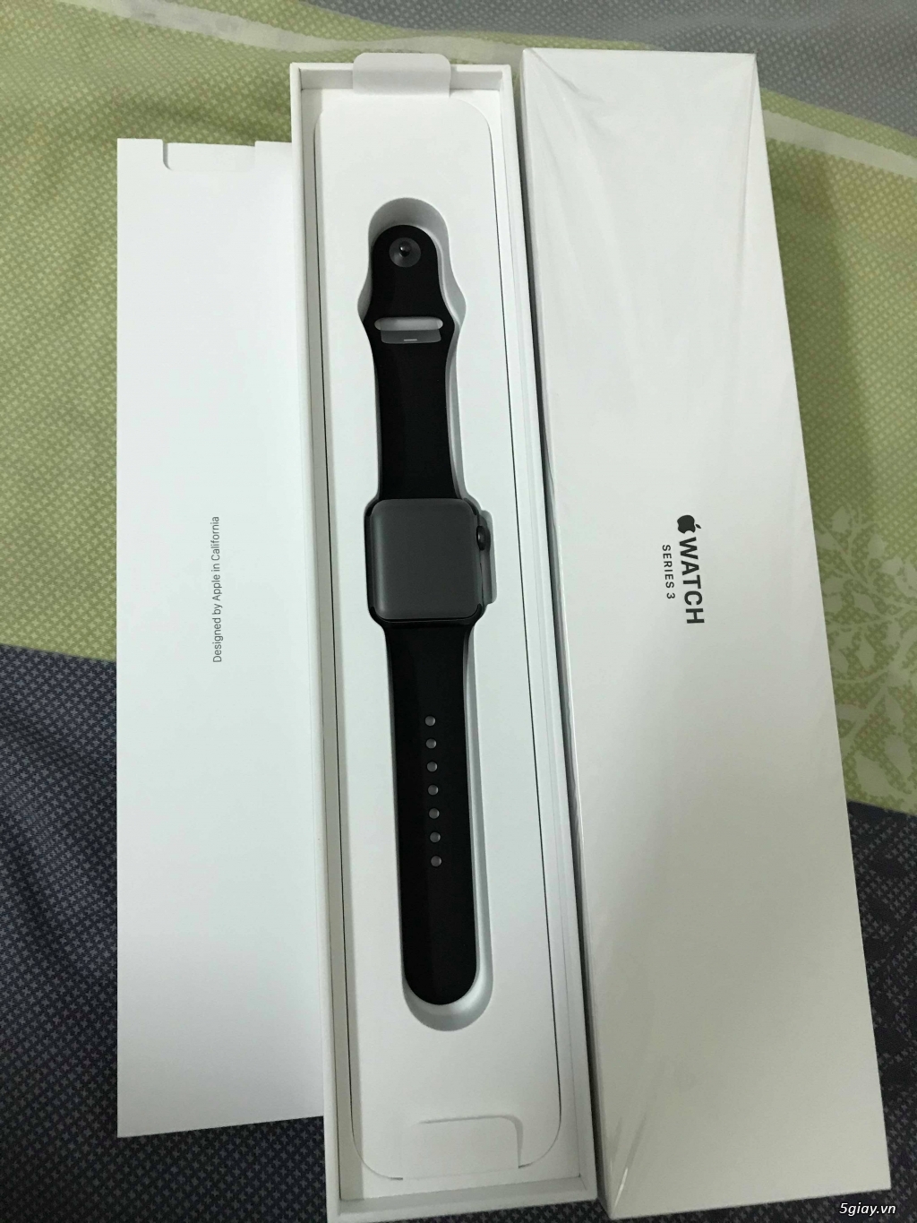 Bán Apple watch series 3 (38mm), bản GPS, màu gray sport - 4
