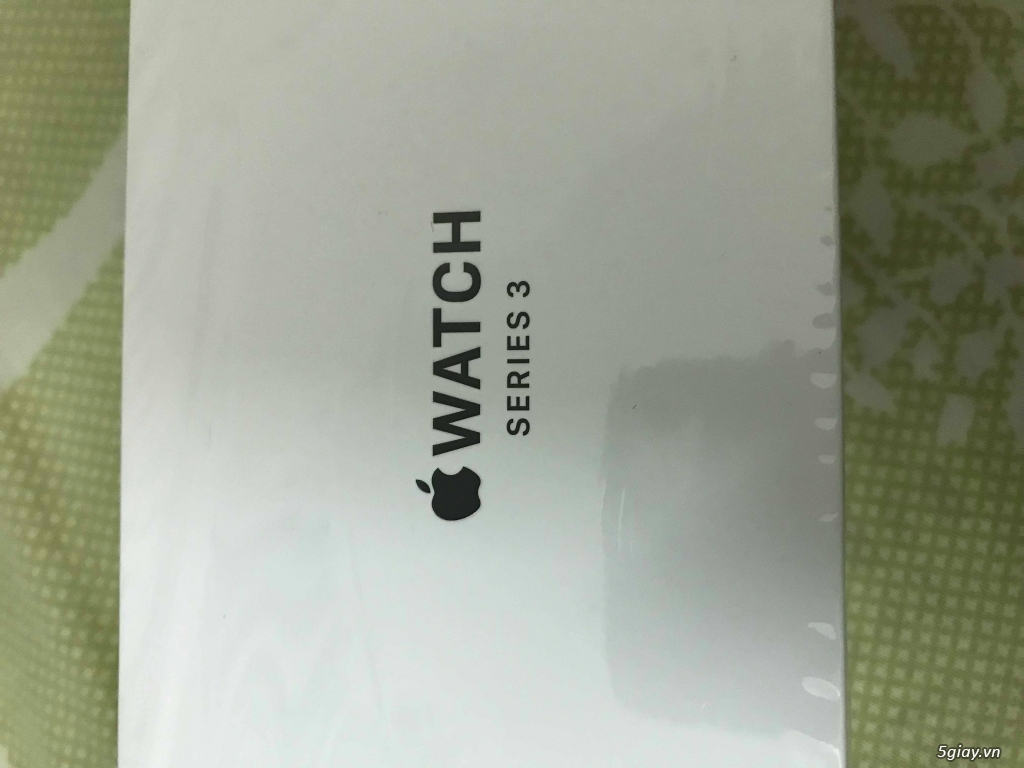 Bán Apple watch series 3 (38mm), bản GPS, màu gray sport - 1