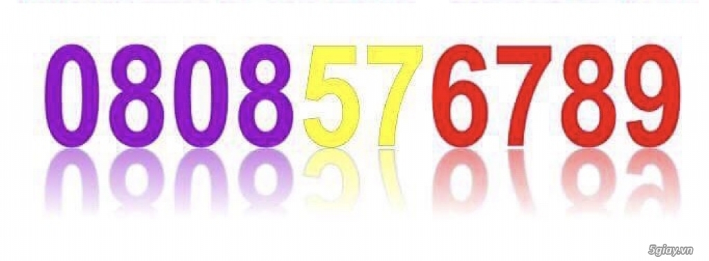 Thanh lý sim vip 0808576789 và 0805333339 - 1