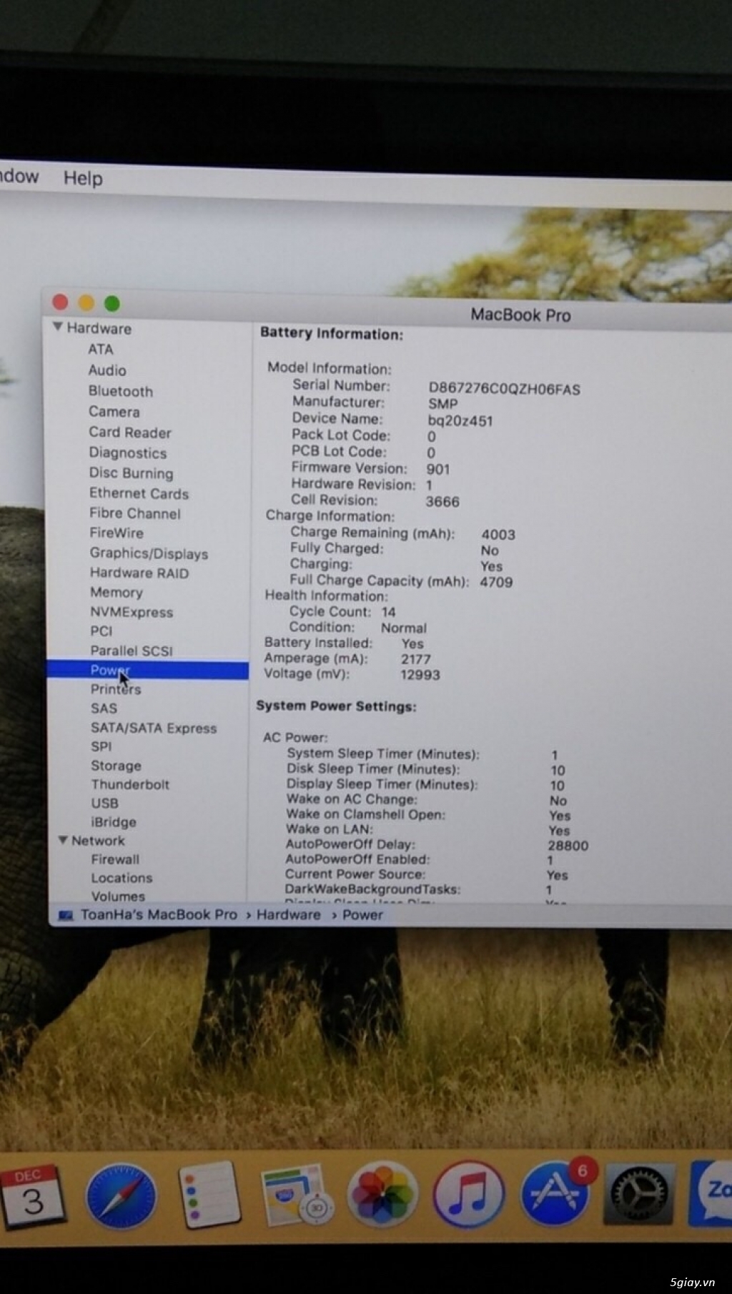 Macbook Pro retina 13” 2017 fullbox bảo hành dài - 4