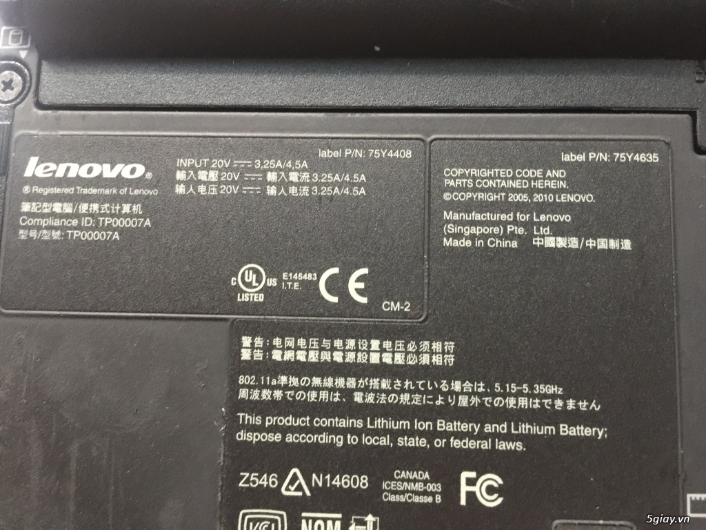 Lenovo ThinkPad X201 Core i7 4 GB 320 GB - 4