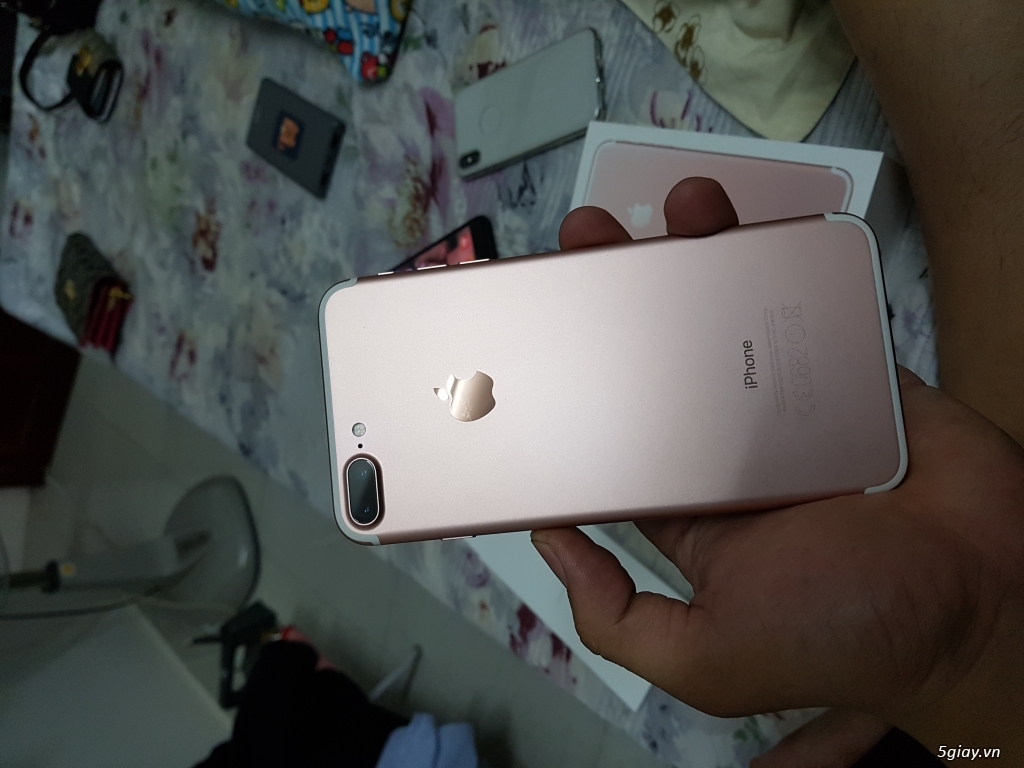 Bán iphone 7plus 128Gb ZP rose gold quốc tế - 4