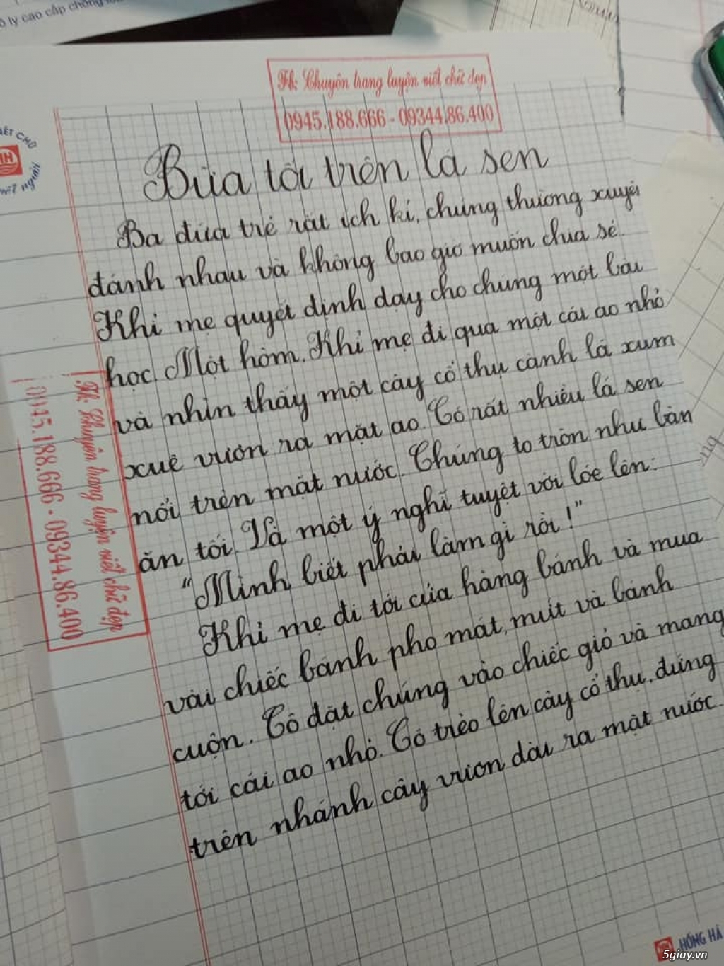 Địa chỉ luyện viết chữ đẹp uy tín Hà Nội ( Bảo đảm 100% học viên chữ đẹp ) - 9