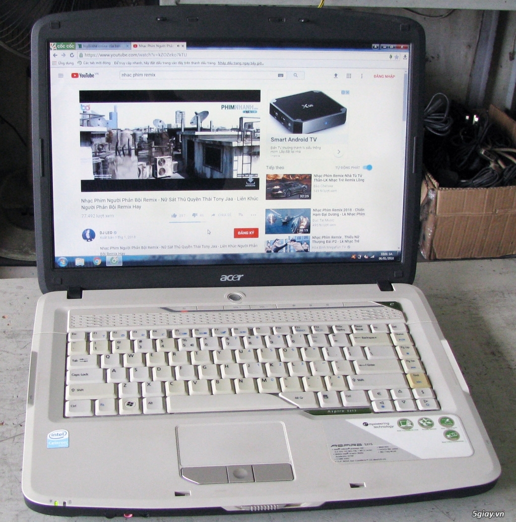 Laptop Acer Aspire 5315 ... zin, đẹp, rẻ