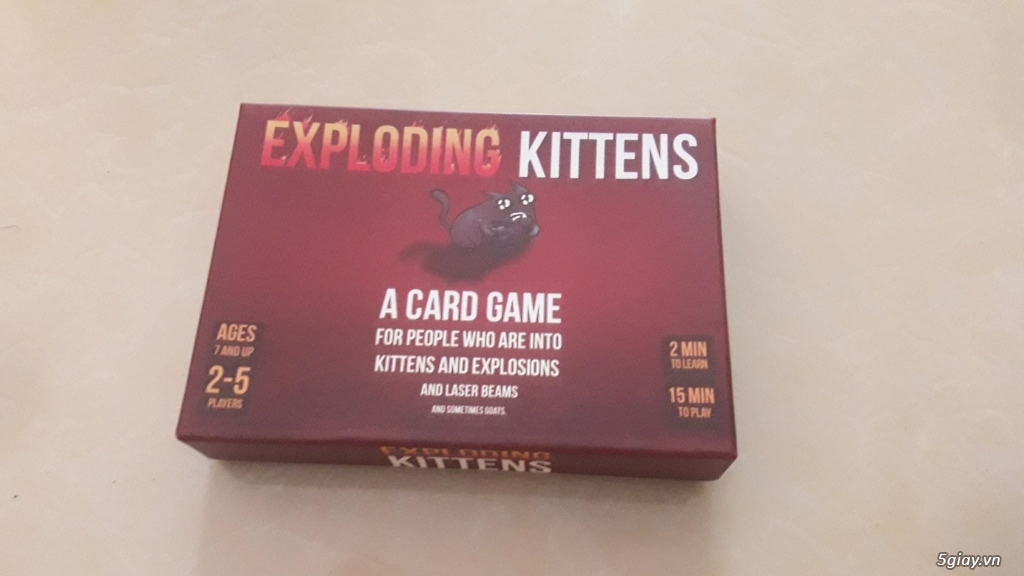 Bán bộ Cardboard Game Mèo nổ - 1