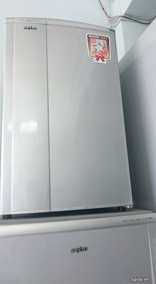 Tủ lạnh mini SANYO 9JR - 93Lit, còn mới 92% - bh 12 tháng