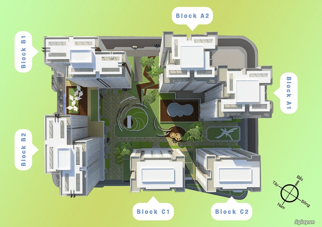 Cần bán căn hộ Topaz City quận 8,view đẹp, Block A1 - 5