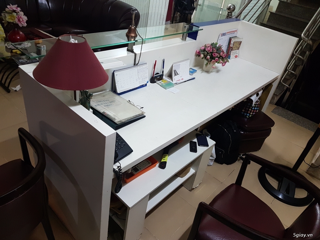 QUẦY LỄ TÂN VĂN PHÒNG 2m2 x 70cm - 2