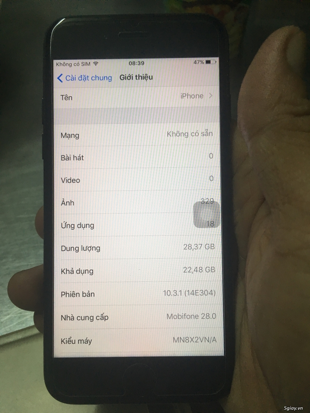 Iphone 7 32g quoc te 99% - 2