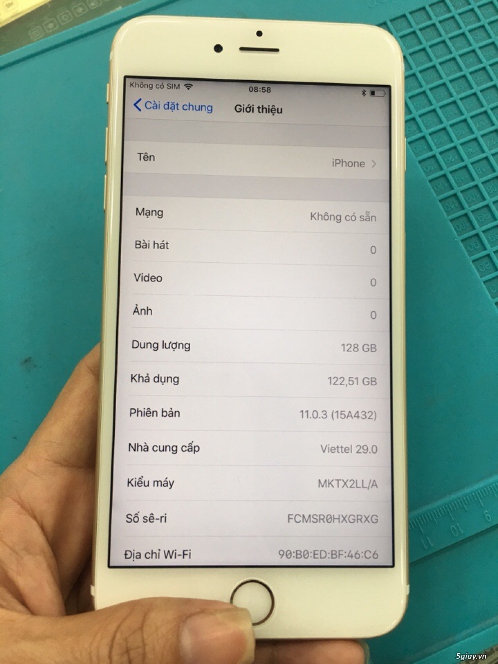 Iphone 6s pluss 128gb 9.500.000 - 1