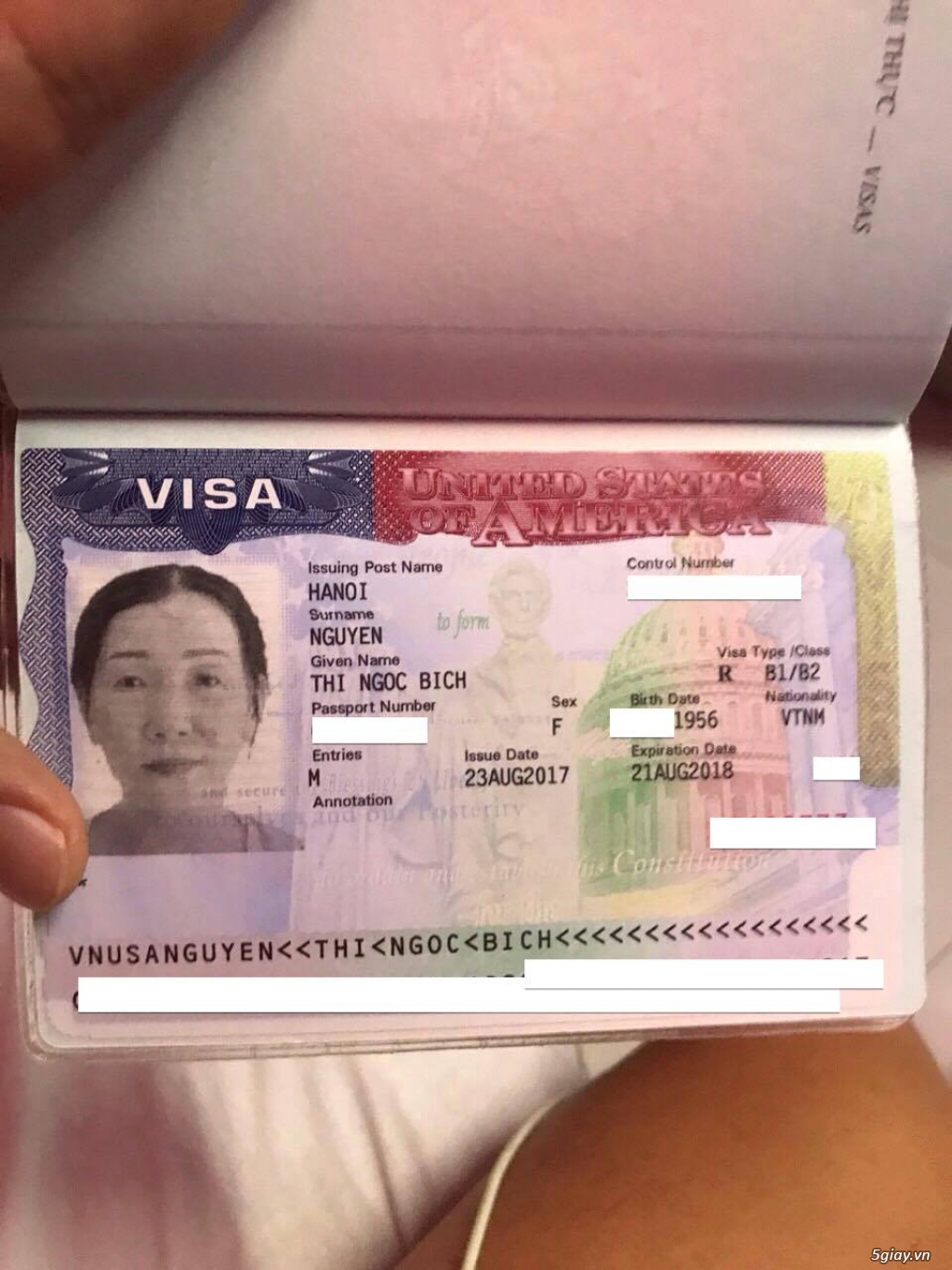 Thủ Tục Xin Visa Đi Mỹ Thăm Thân Nhân...
