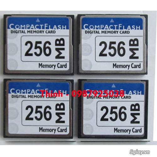 Thẻ nhớ CF Compact 128, 256, 512Mn, 1gB - 6
