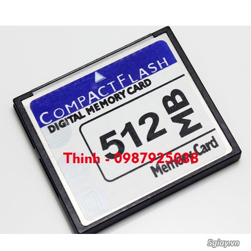 Thẻ nhớ CF Compact 128, 256, 512Mn, 1gB - 8